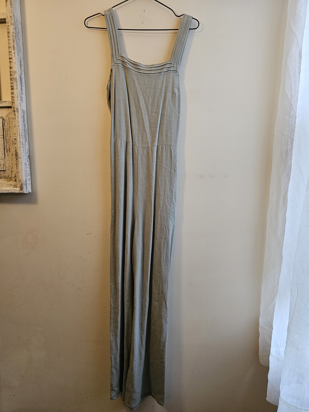 Monteau Sleeveless Sage Jumpsuit